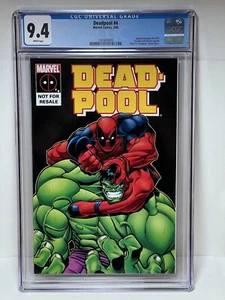 DEADPOOL #4 2004 CGC (9.4) REPRINTS #4 1997 TOY BIZ LEGENDS Vl COMIC DEADPOOL. - Picture 1 of 2