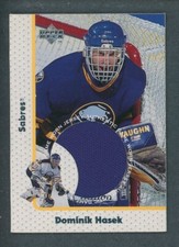 1997/98 Upper Deck Game Jersey #GJ3 Dominik Hasek
