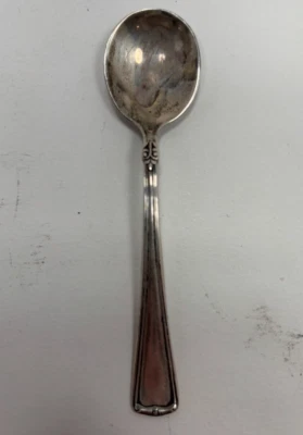 Cuchara de chocolate pequeña de mango corto Webster Co. Sterling WSC39 Foto 1 de 4