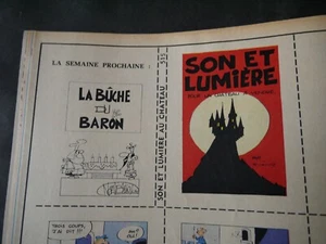 JOURNAL DE SPIROU N°1705 + MINI RÉCIT 515 SON ET LUMIÈRE AU CHÂTEAU - Picture 1 of 2