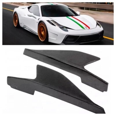 Modification Speciale Carbon Fiber Side Skirt Foot Corner for Ferrari 458 Spider Foto 1 de 4