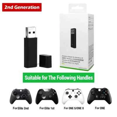 Wireless Adapter USB Receiver For Xbox One S X For Xbox One 2nd Xbox One 1st - Image 1 of 4
