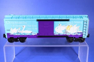 7 Swans A-Swimming K-Line O Scale 12 Days of Christmas Box Car - Picture 1 of 6
