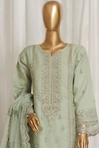pakistani shalwar kameez stitched party wears Sadabahar Luxury Dress For Eid (M) - Picture 1 of 3