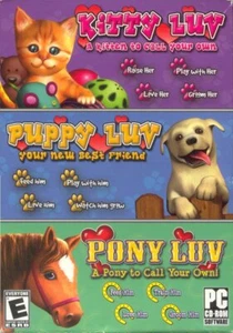 Luv Multi-pack - 3 Games: Kitty Luv, Puppy Luv, Pony Luv [Win XP, 9780545036351] - Afbeelding 1 van 3