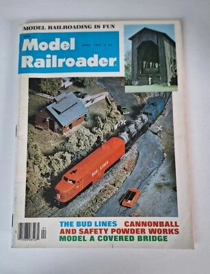 Model Railroader Magazine April 1977 - Image 1 of 2
