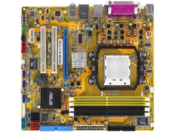 ASUS M2A-VM HDMI AMD 690G SB600 AM2+ Micro ATX Motherboard DDR2 - Image 1 of 4