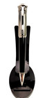 RARE DUNHILL SENTRYMAN CHASSIS BLACK AND SILVER BALLPOINT PEN NWE2613 NEW W/ BOX