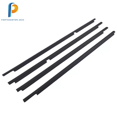 Cinturón de puerta 4 piezas impermeabilizadores delantero y trasero para Toyota Land Cruiser J200 2007-2016 Foto 1 de 4