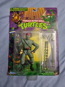 VINTAGE TEENAGE MUTANT NINJA TURTLES MOVIE STAR FOOT SOLDIER RARE 1999 CARD - Picture 1 of 2