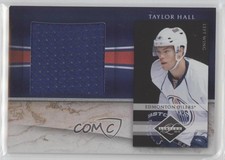 2010-11 Limited Jumbo Materials Jersey Numbers /99 Taylor Hall #11 Rookie RC