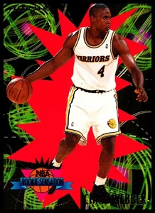 Fleer Chris Webber 1994 Golden State Warriors #25 Rookie Sensation Insert NBA  - Imagen 1 de 2
