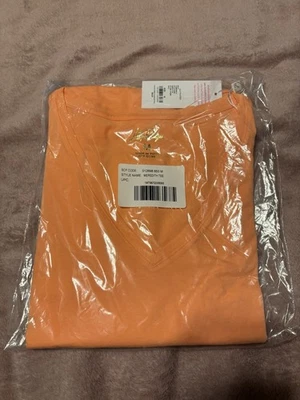 Camiseta Lilly Pulitzer Meredith Naranja Talla Mediana  Foto 1 de 3