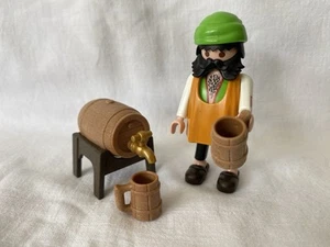 Playmobil Brauer Wirt 3627 Taverne Fest Mittelalter kleines Fass Krüge - Bild 1 von 1
