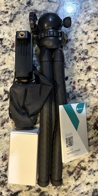 VICSEED Clamp Smartphone Holder Tripod Stand Black Aluminum PDUZ66 - Image 1 of 4