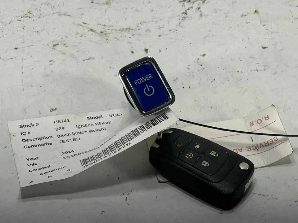 Interruptor de encendido usado se adapta a: Chevrolet Volt 2014 interruptor de botón grado A Foto 1 de 4