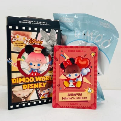 Figura Muñeca Confirmada POP MART Dimoo World X Serie Disney - Globo de Minnie Foto 1 de 4