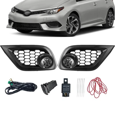 Kit de interruptor de luces antiniebla de parachoques para Toyota Corolla Scion iM 2016-18 Foto 1 de 4