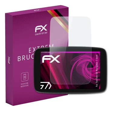 atFoliX Glasfolie für TomTom GO Navigator 7 Inch Displayfolie 9H Schutzpanzer - Bild 1 von 4