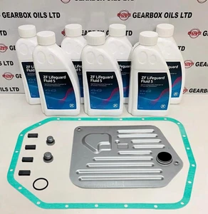 ORIGINAL ZF 5HP24 5 VELOCIDADES CAJA DE CAMBIOS AUTOMÁTICA ACEITE JUNTA DE FILTRO 7L - Imagen 1 de 7