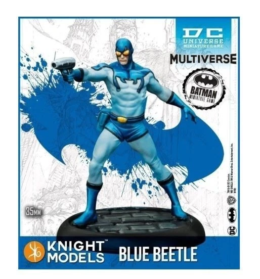 Knight Models DC Universe 35mm Blue Beetle unpainted resin figure - Image 1 of 1
