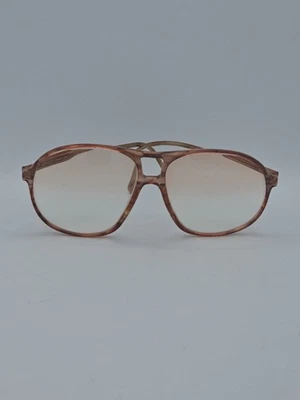 Marcos acrílicos vintage Revue Aviator color mármol marrón Italia Foto 1 de 4