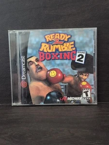 Ready 2 Rumble Boxing: Round 2 (Sega Dreamcast, 2000) Manual Tested Working Sega - Picture 1 of 8