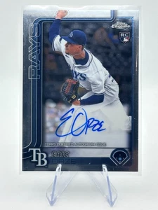 Eric Orze 2024 Topps Chrome RC Auto #RA-EO Rays Rookie - Bild 1 von 2