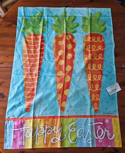 Happy Easter Garden Premium Flag 28" x 40" #91470 Bunny Delight - Picture 1 of 3