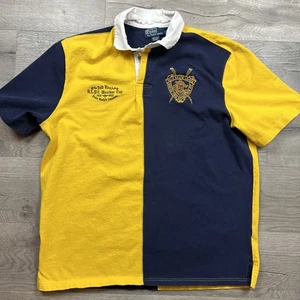 Vintage 90’s Polo Ralph Lauren Poloshirt 2nd Boat Bleecker Cup Rudern Herren Large - Bild 1 von 11