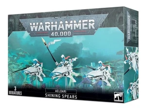 Aeldari Shining Spears Games Workshop Warhammer 40k Craftworlds Eldar Bikes - Bild 1 von 1
