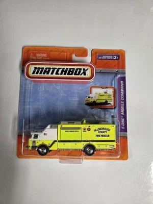 K Matchbox Working Rigs Emergency One Hillsborough County Fire Rescue  New - Image 1 of 4