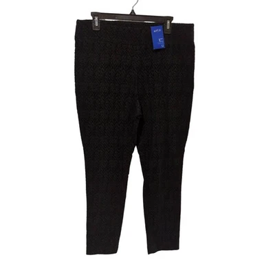 Calça social Apt.9 Brynn skinny estampada, nova com etiquetas, 12 - Imagem 1 de 4