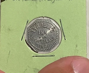 Tyrrell's Inn 5 Cents Trade Token - Koontz Lake Indiana IN KH L2 - Picture 1 of 2