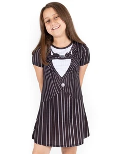 Disney Pesadilla antes de Navidad Jack Skellington Body Dress-Up Manga Corta - Imagen 1 de 10