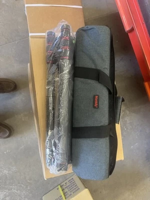 Trípode de fibra de carbono Manbily para disparo y cámara Picatinny Arca adaptador suizo  Foto 1 de 3