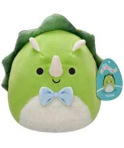 Squishmallows Tristan the Green Triceratops 7.5 Inch Plush Soft Toy BNWTs - Picture 1 of 1