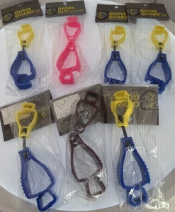 7 Stück: Handschuhschutzclip, Handi Klip Handschuhe Halter 4 Gürtel; Bauhandschuhe - Bild 1 von 8