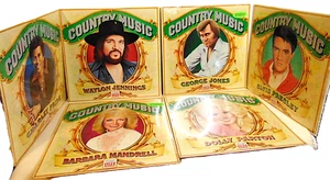 Waylon, Elvis, Dolly, G Jones, Others Sealed Record Lot - 6 Vinyl LP SEALED MINT - Picture 1 of 10