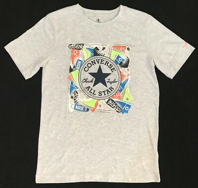 Converse All Star Boys Youth Graphic Tee 10021254 Size L NWT - Image 1 of 4