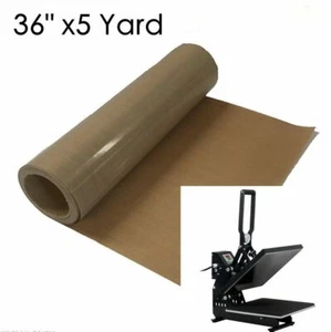 Rollo de hoja de tela de 36" x 5 yardas de espesor autoadhesivo resistente al calor nuevo - Imagen 1 de 5