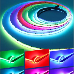 Dream Color direccionable COB LED tira de luz ws2811 RGB banda digital 12V 24V - Imagen 1 de 20