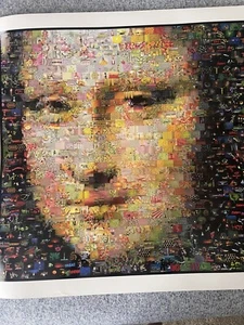 NEIL J FARKAS - "Mona Lisa" Mosaic Seriolithograph Print Signed - Picture 1 of 9