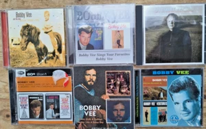 BOBBY VEE JOB LOT 6x CD 10 ALBUMS TAKE GOOD CARE GATES GRILLS MEETS THE VENTURES - Picture 1 of 2