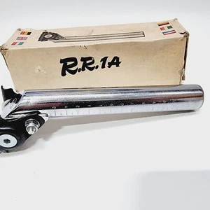 NOS Seat Post Reggisella “Ruggieri” RR1A Steel 26.2mm x 190mm in Box - Picture 1 of 12