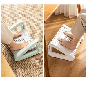 Unter Schreibtisch Fußstütze 6 höhenverstellbar ergonomisch Fußhocker mit Massage - Bild 1 von 12