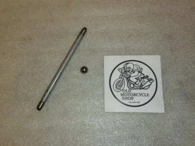 1984 84 YAMAHA IT250 CLUTCH PUSH ROD AND BALL BEARING - Image 1 of 4