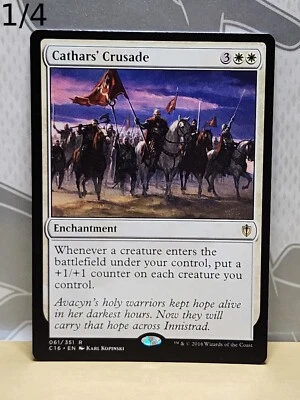 Cathars' Crusade Commander 2016 Regular MTG NM - Image 1 of 4