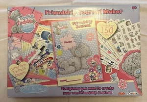 TATTY TEDDY BLUE NOSE FRIENDSHIP JOURNAL MAKER KIT BY FLAIR - NEW & SEALED - Picture 1 of 2