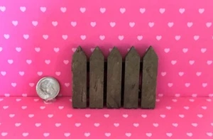 Dollhouse Miniature Overstock Sale - Rustic Fence 1:12 or 1:6 - Picture 1 of 3
